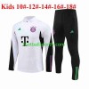 Bayern Munich Enfant Ensemble Sweat d'entrainement Blanc 2023-2024